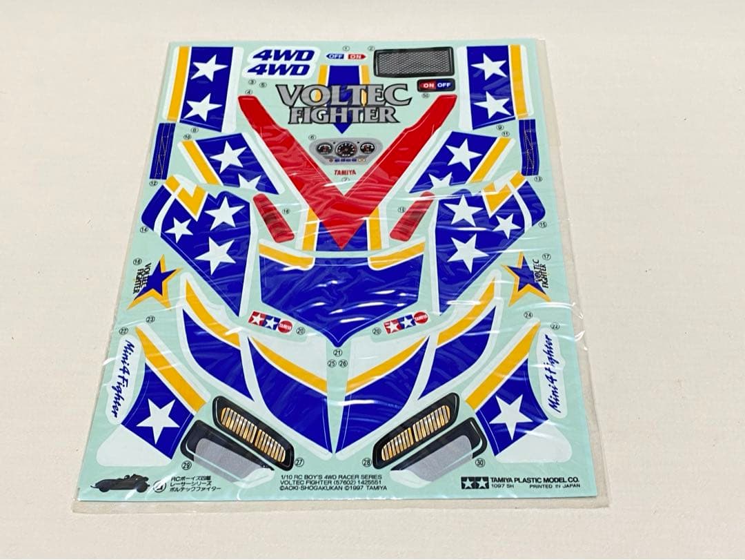 タミヤ 1/10 ボルテックファイター　アドスペックスポーツ　セット