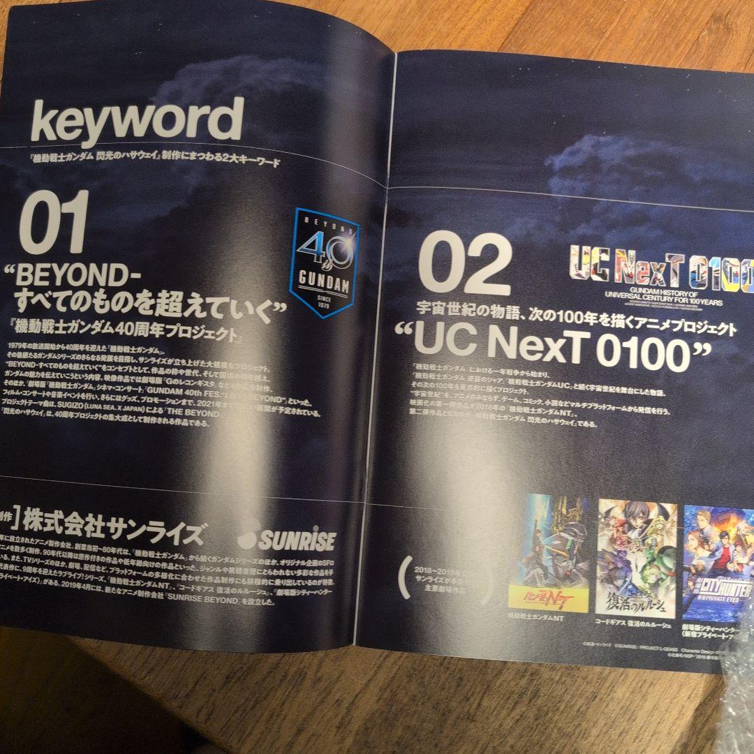 劇場版 閃光のハサウェイ 非売品プレスシート
