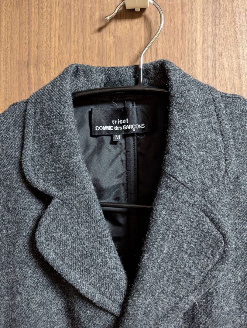 COMME des GARÇONS tricotテーラードジャケット M グレー