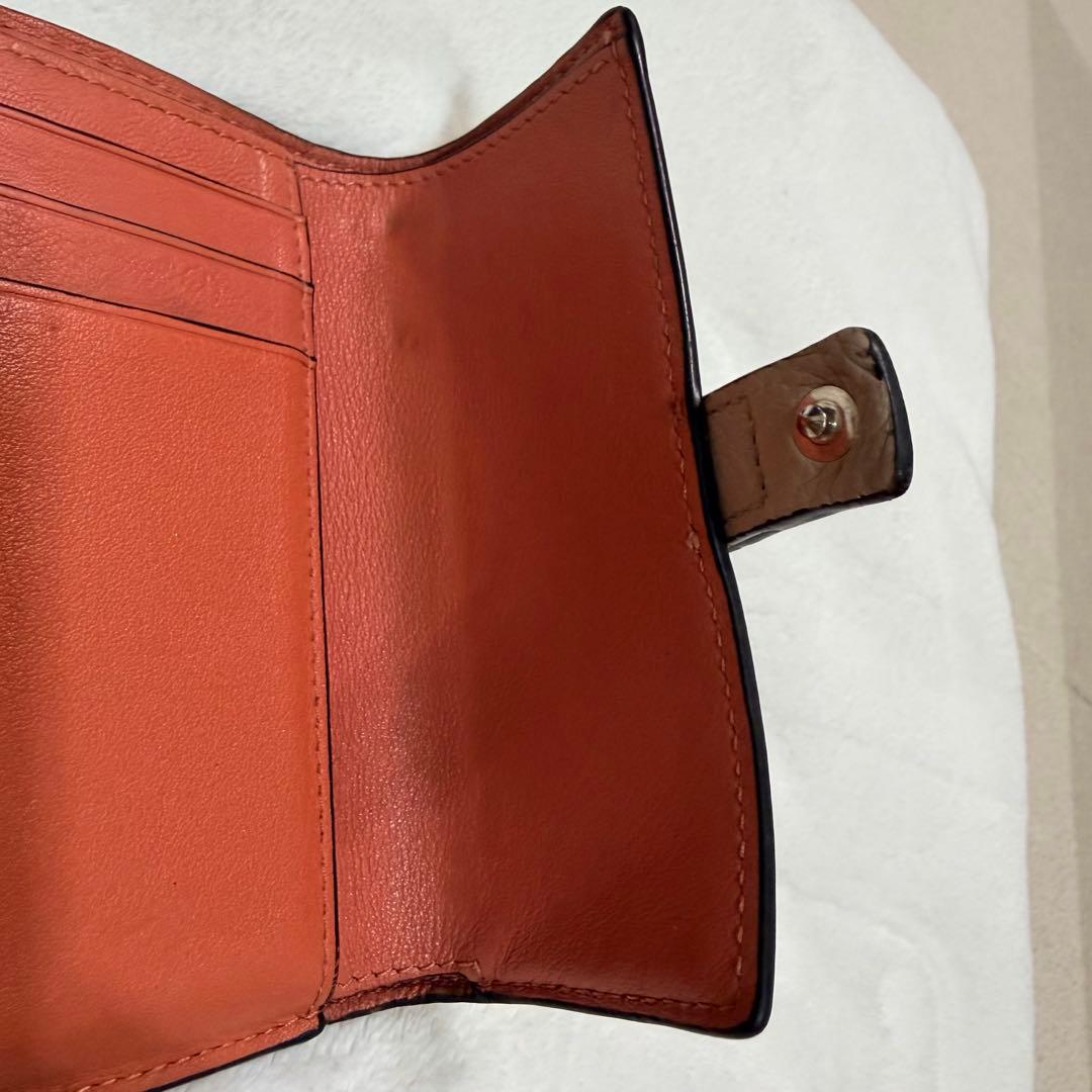 LOEWE ロエベ バーティカルウォレット スモール 三つ折り財布