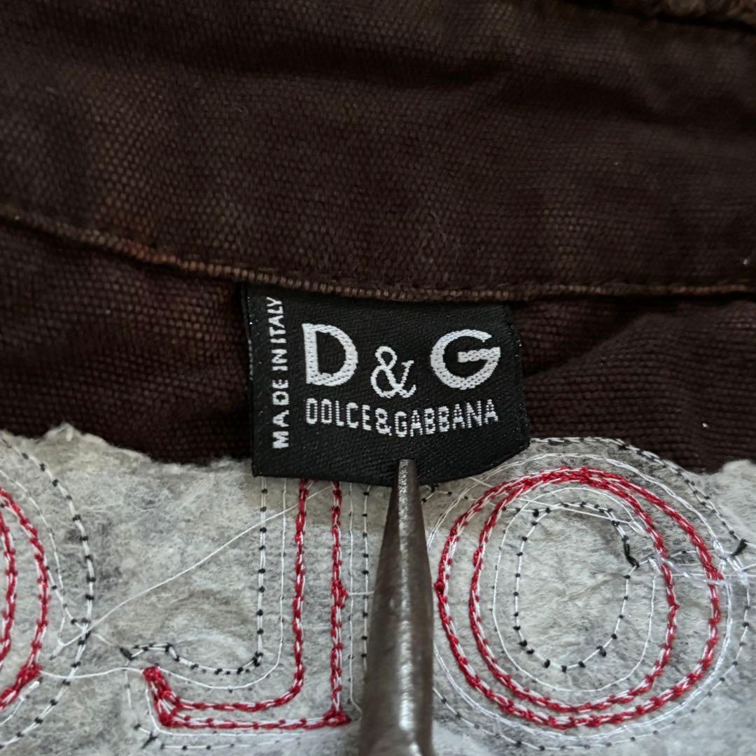 DOLCE&GABBANA ドルガバ　ミリタリージャケット　y2k 平成ギャル