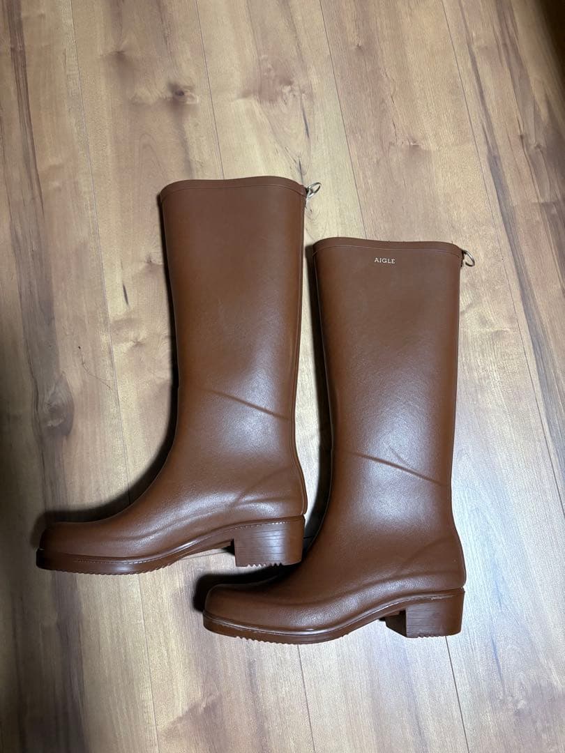 ロングブーツ　レインブーツ　AIGLE