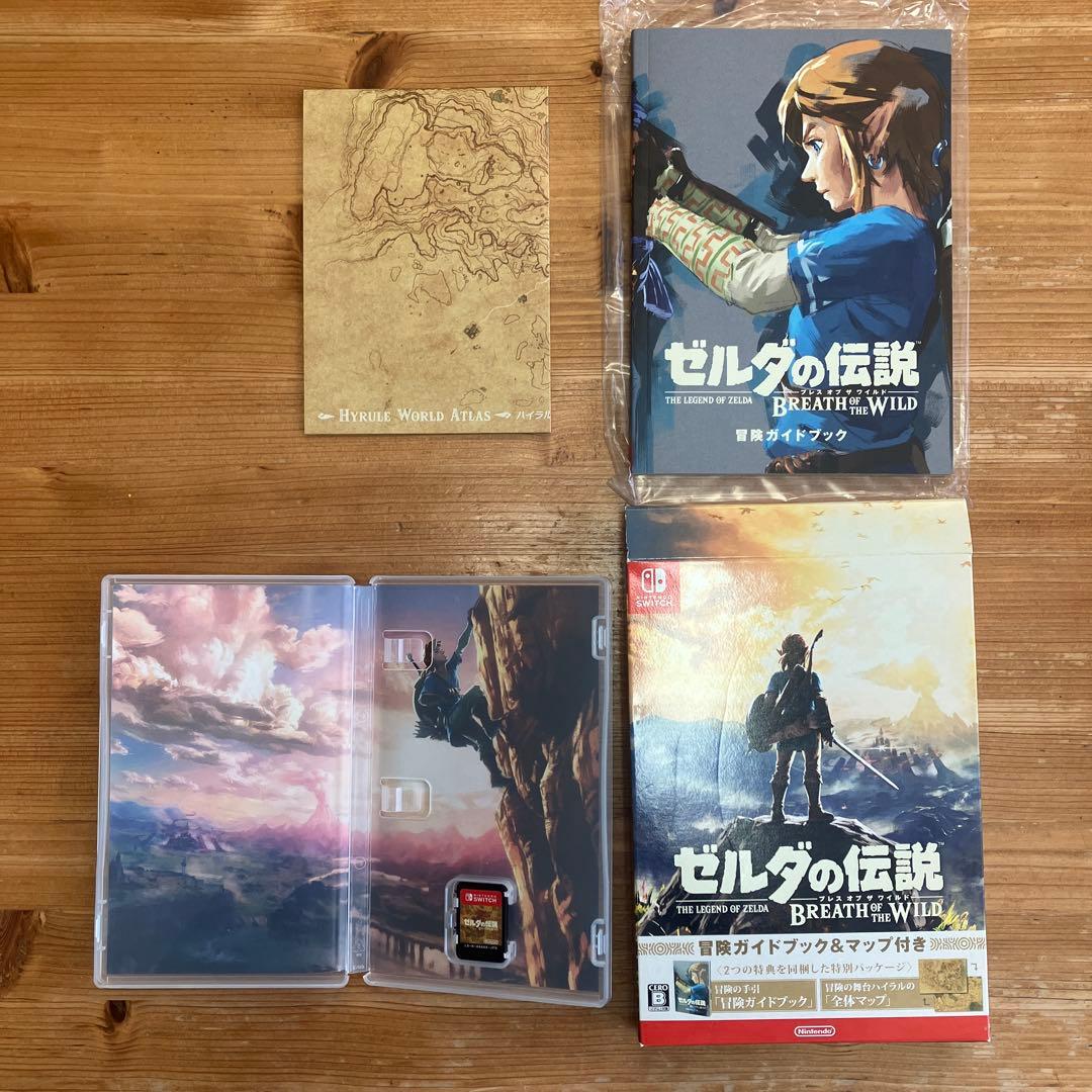 ゼルダの伝説 ブレス オブ ザ ワイルド 冒険ガイドブック＆マップ付き　アミーボ