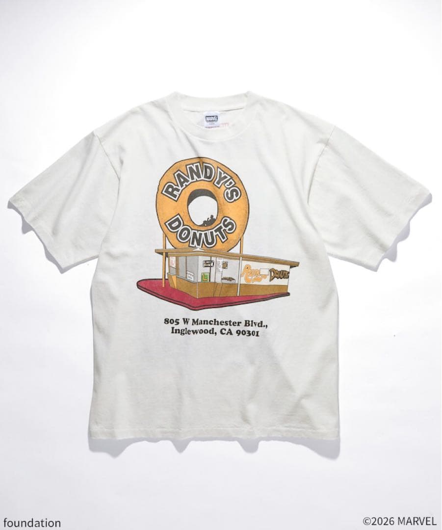 トップス IRON MAN2/ Randys Donuts Tee XL