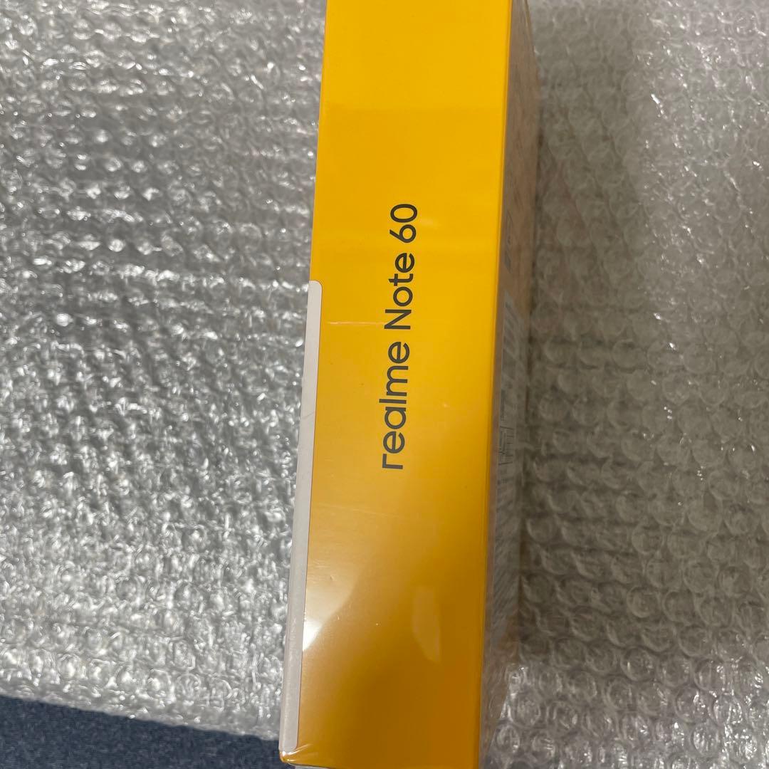 realme Note 60 ブラック 3GB/64GB 新品未使用
