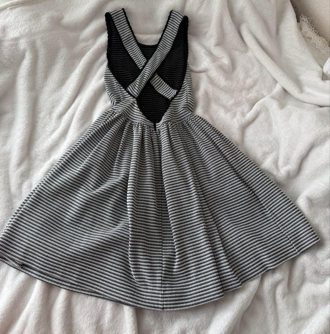 miumiu ワンピース　ギンガムチェック