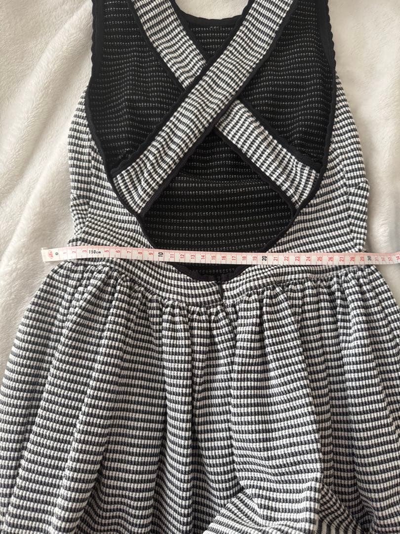 miumiu ワンピース　ギンガムチェック