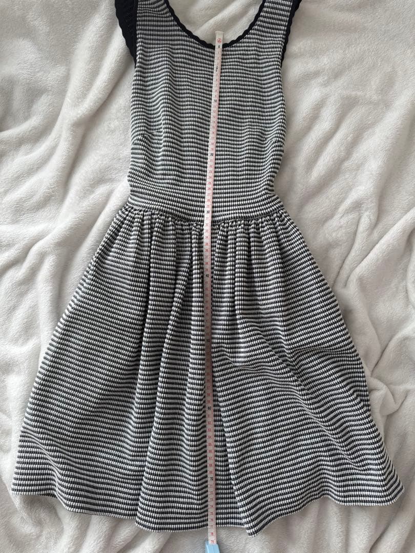 miumiu ワンピース　ギンガムチェック