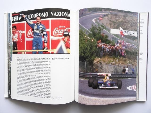 洋書◆マンセル写真集 本 F1 チャンピオン ウィリアムズ