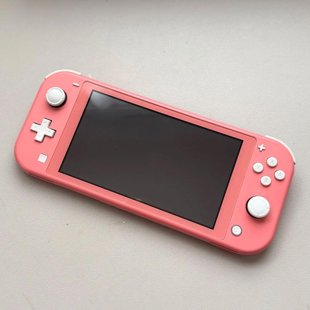 Nintendo Switch Lite コーラル 本体&キャリングケース