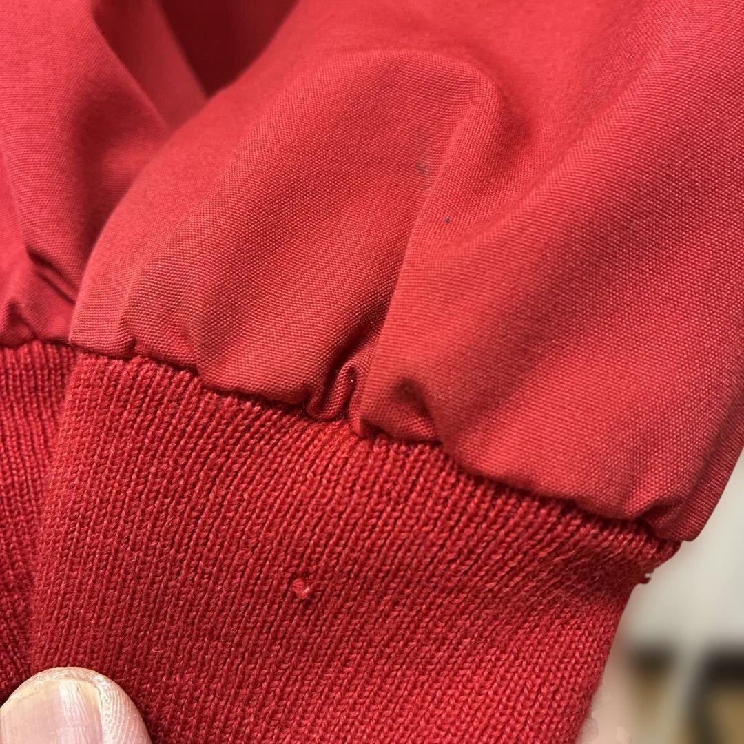 CHEMISE LACOSTE スウィングトップ レッド ドリズラージャケット