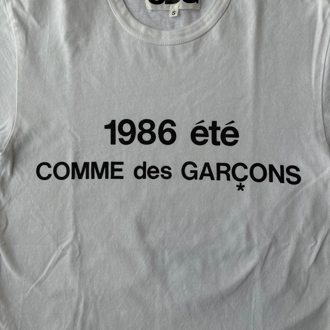 COMME des GARÇONS 1986 été tシャツ