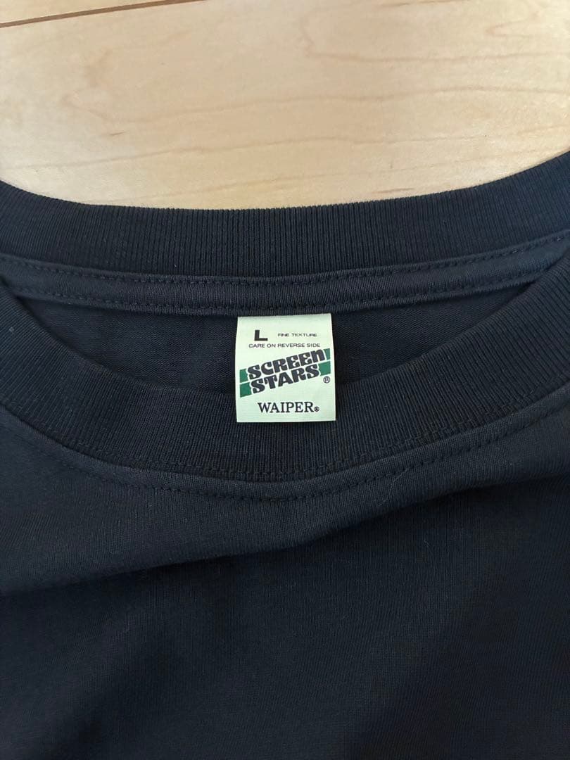 2枚セット! SCREEN STARS×WAIPER ラウンドヘム Tシャツ