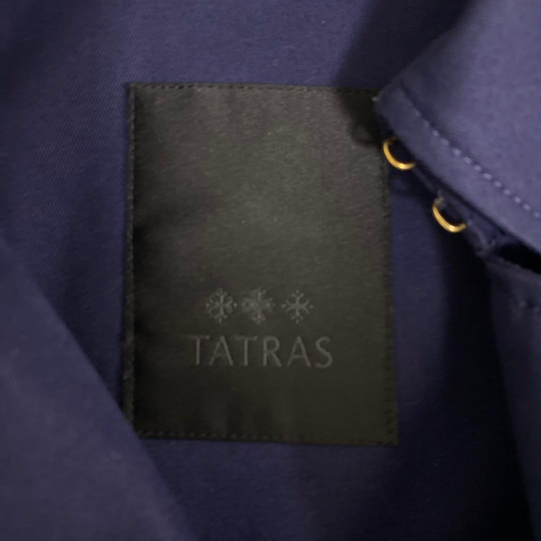 限定値下げ　TATRAS ネイビー トレンチコート