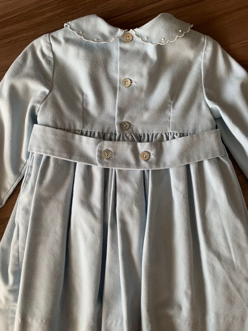 Amaia London アマイアキッズ 水色 長袖ワンピース 3Y 90cm