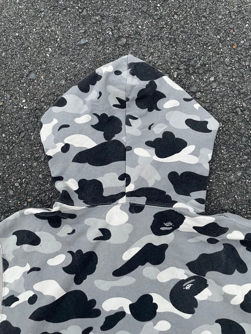トップス Oops 00s A Bathing Ape camo vest hoodie