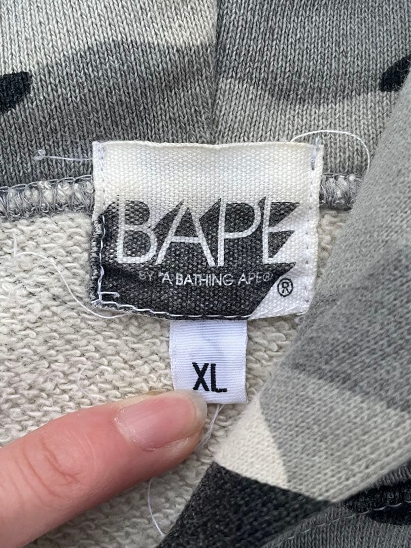 トップス Oops 00s A Bathing Ape camo vest hoodie