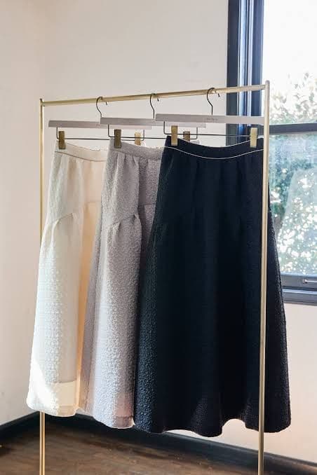 herlipto❤Twinkle Jacquard Volume Skirt
