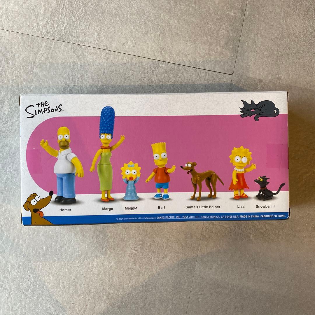 The Simpsons family フィギュアセット 7体