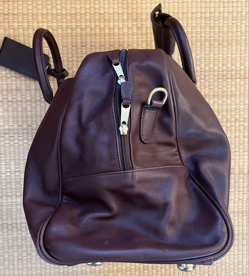コーチ　COACH オールドコーチ　茶　レザー　ボストンバッグ　0599