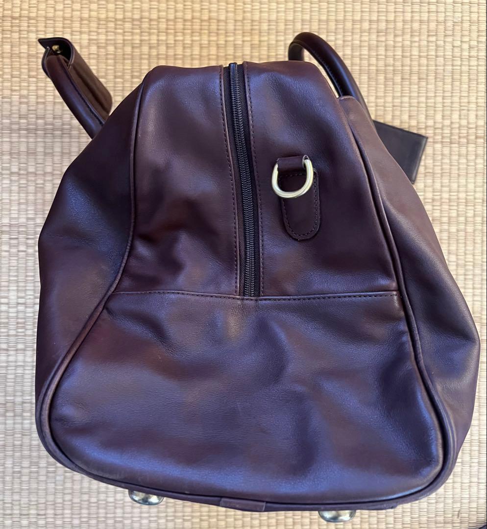 コーチ　COACH オールドコーチ　茶　レザー　ボストンバッグ　0599