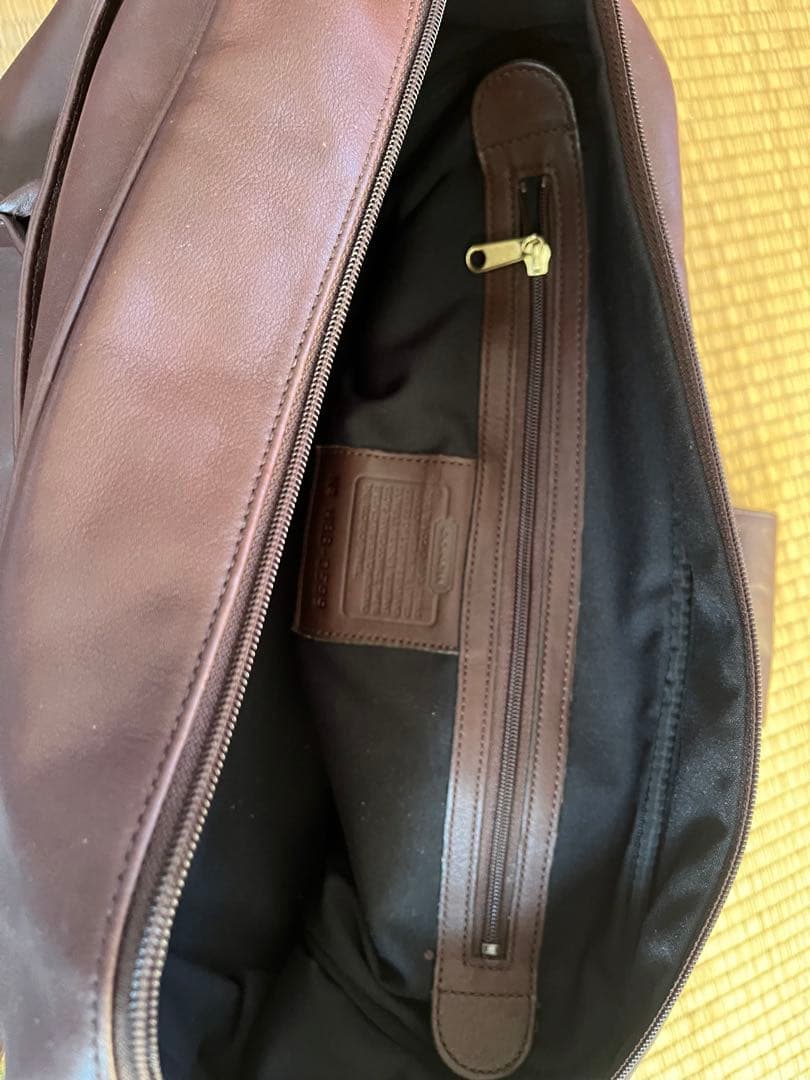 コーチ　COACH オールドコーチ　茶　レザー　ボストンバッグ　0599
