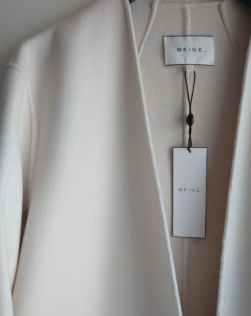 BEIGE,　ベイジ　GRASSE リバーロングコート13万2千円