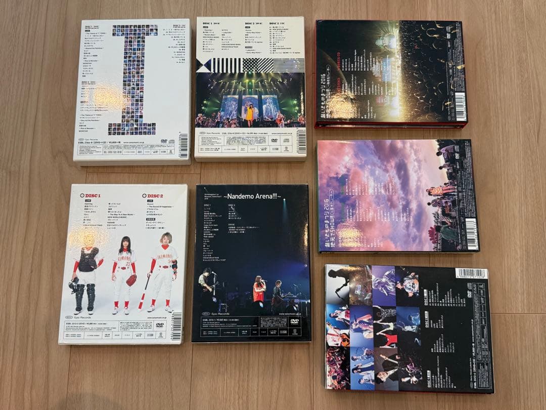 いきものがかり ライブDVD 7枚セット