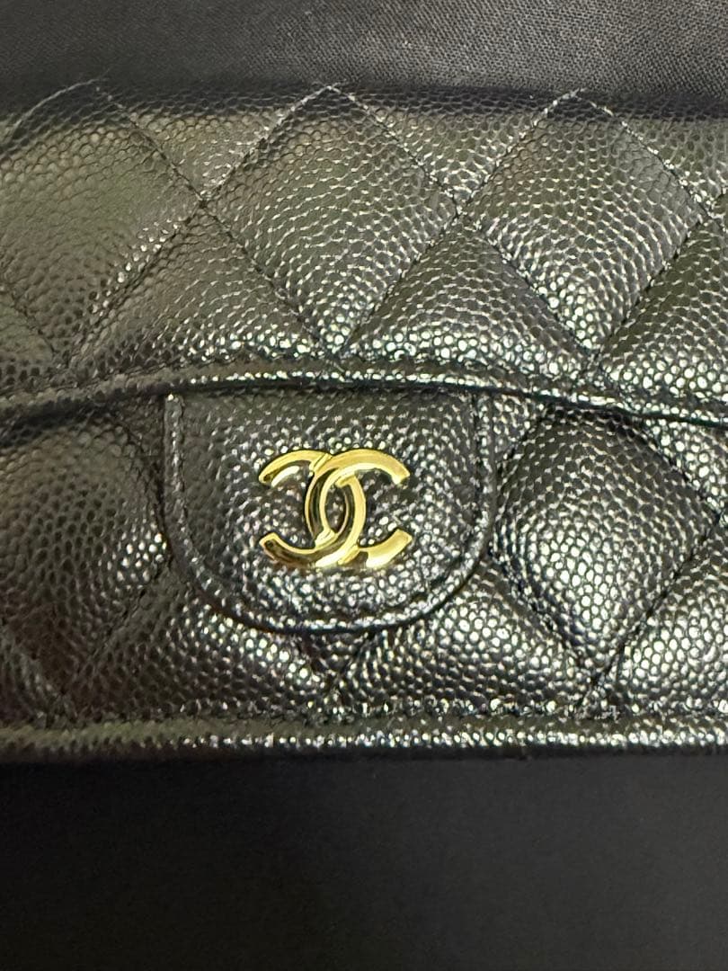 CHANEL 三つ折り財布 AP0230