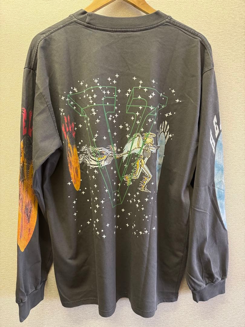 トップス Saint Mxxxxxx VLONE L/S T-Shirt Skull