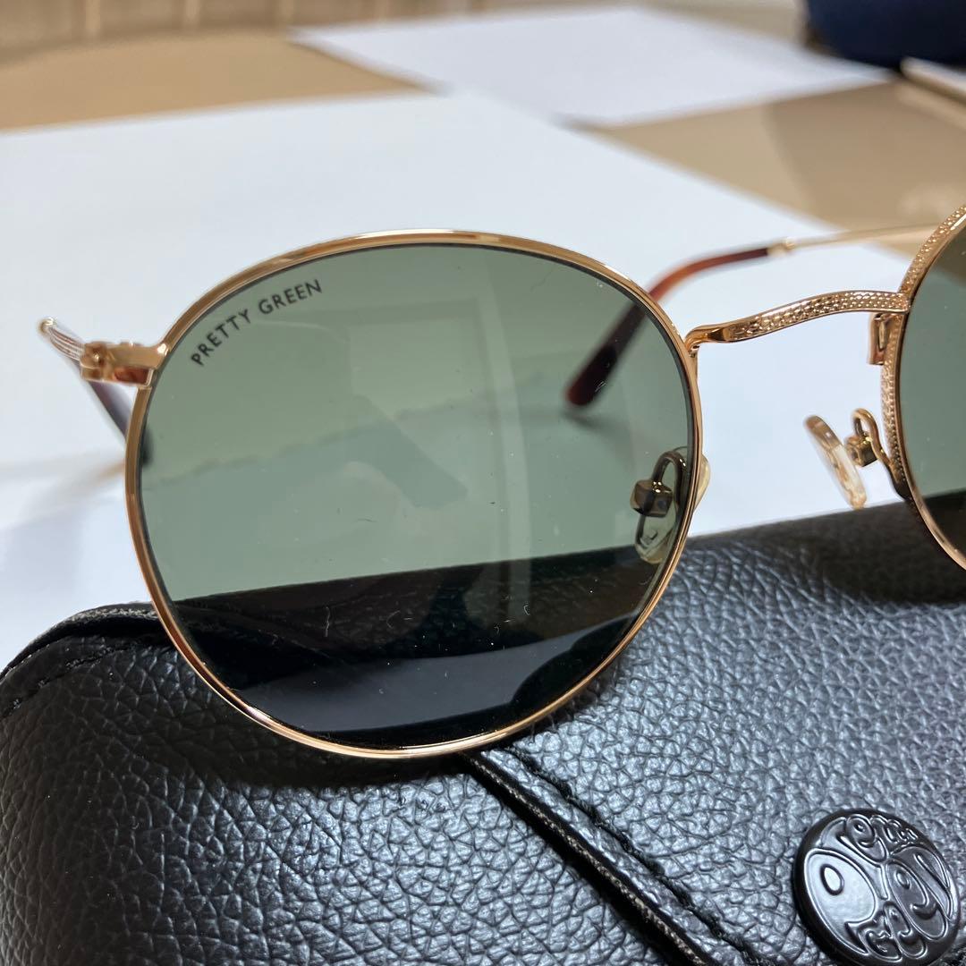 Pretty Green サングラス 替えレンズ付き オアシス　リアムギャラガー