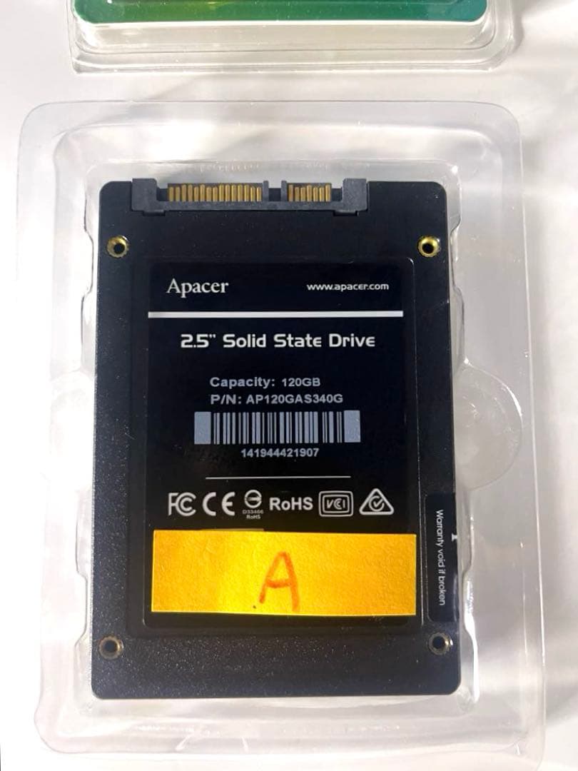 『Apacer Panther 』240GB x2枚120GBX2 (内SP1枚
