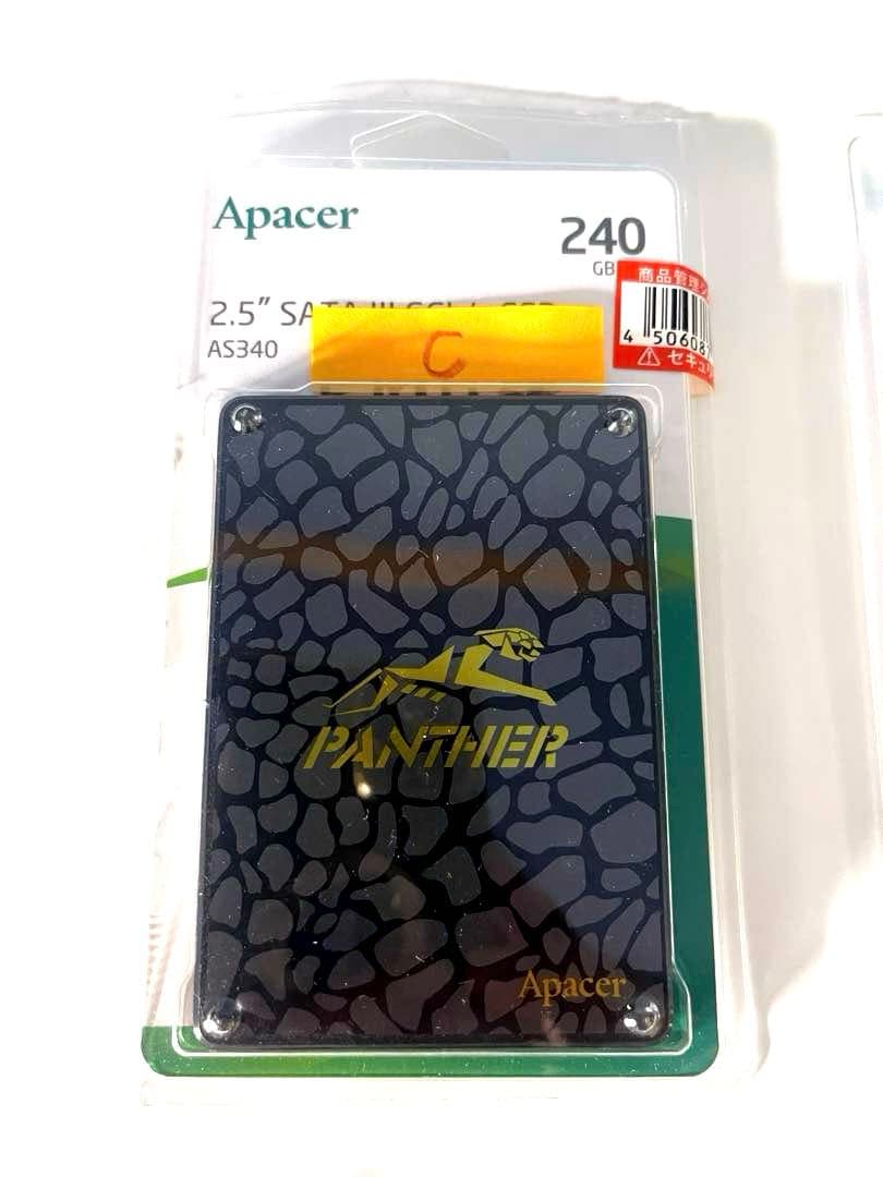 『Apacer Panther 』240GB x2枚120GBX2 (内SP1枚
