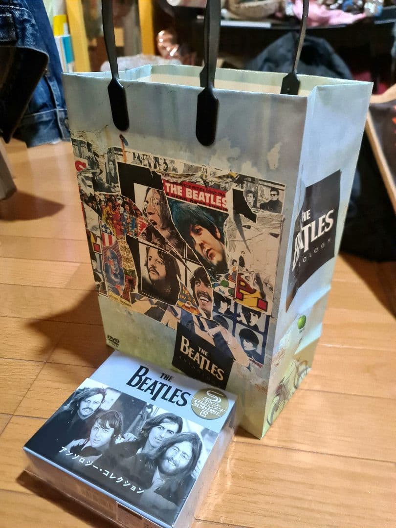 ★新品同様ビートルズアンソロジーコレクション8CDボックス帯付き日本盤+紙バッグ