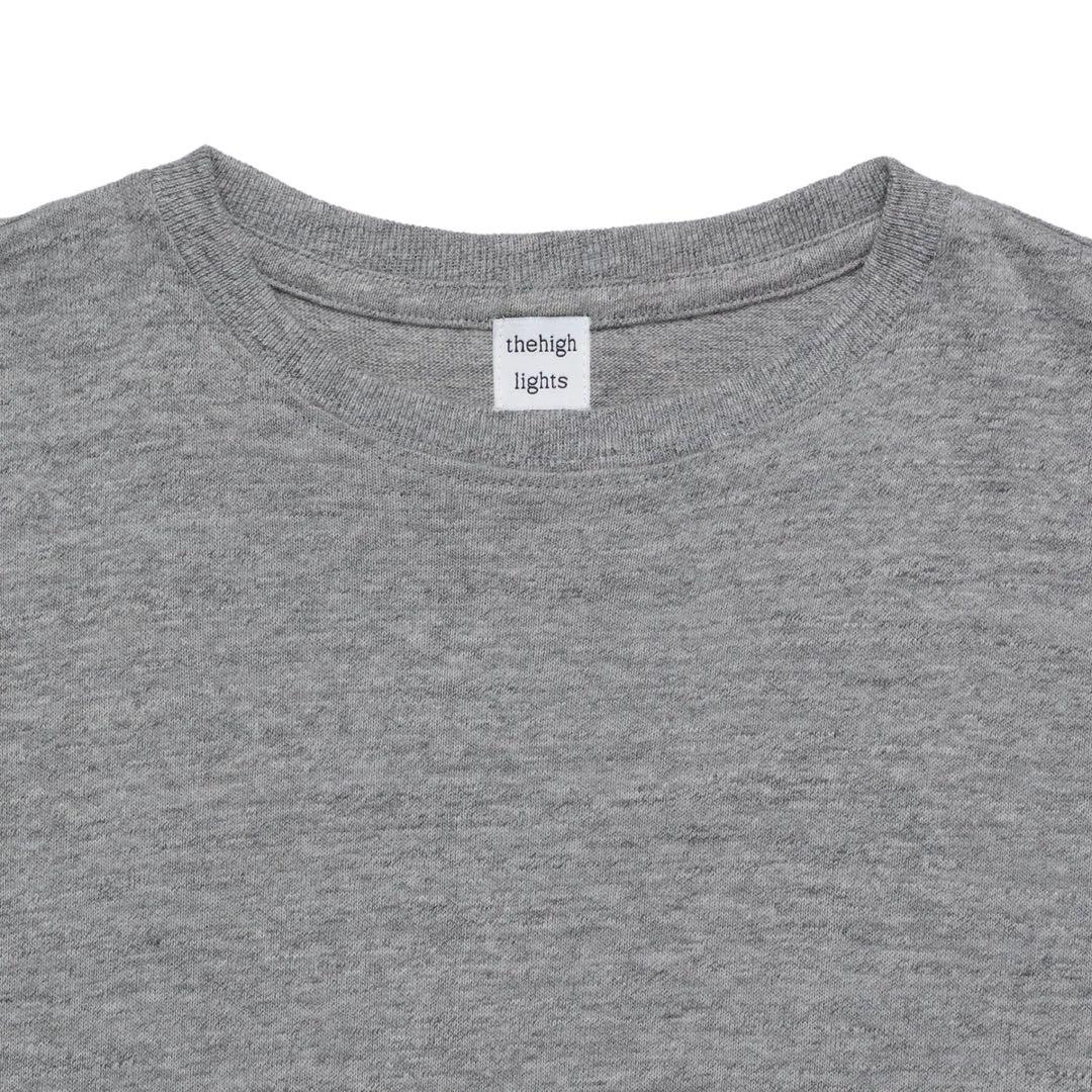 thehighlights グレー 半袖Tシャツ