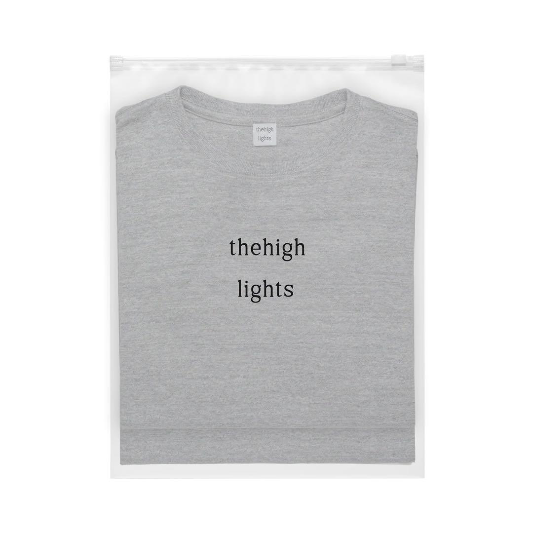 thehighlights グレー 半袖Tシャツ