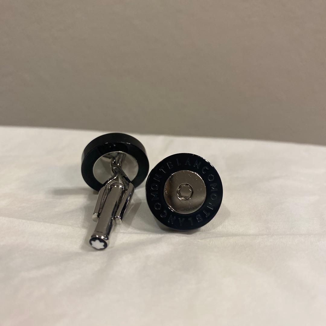 Montblanc ブラック カフリンクス