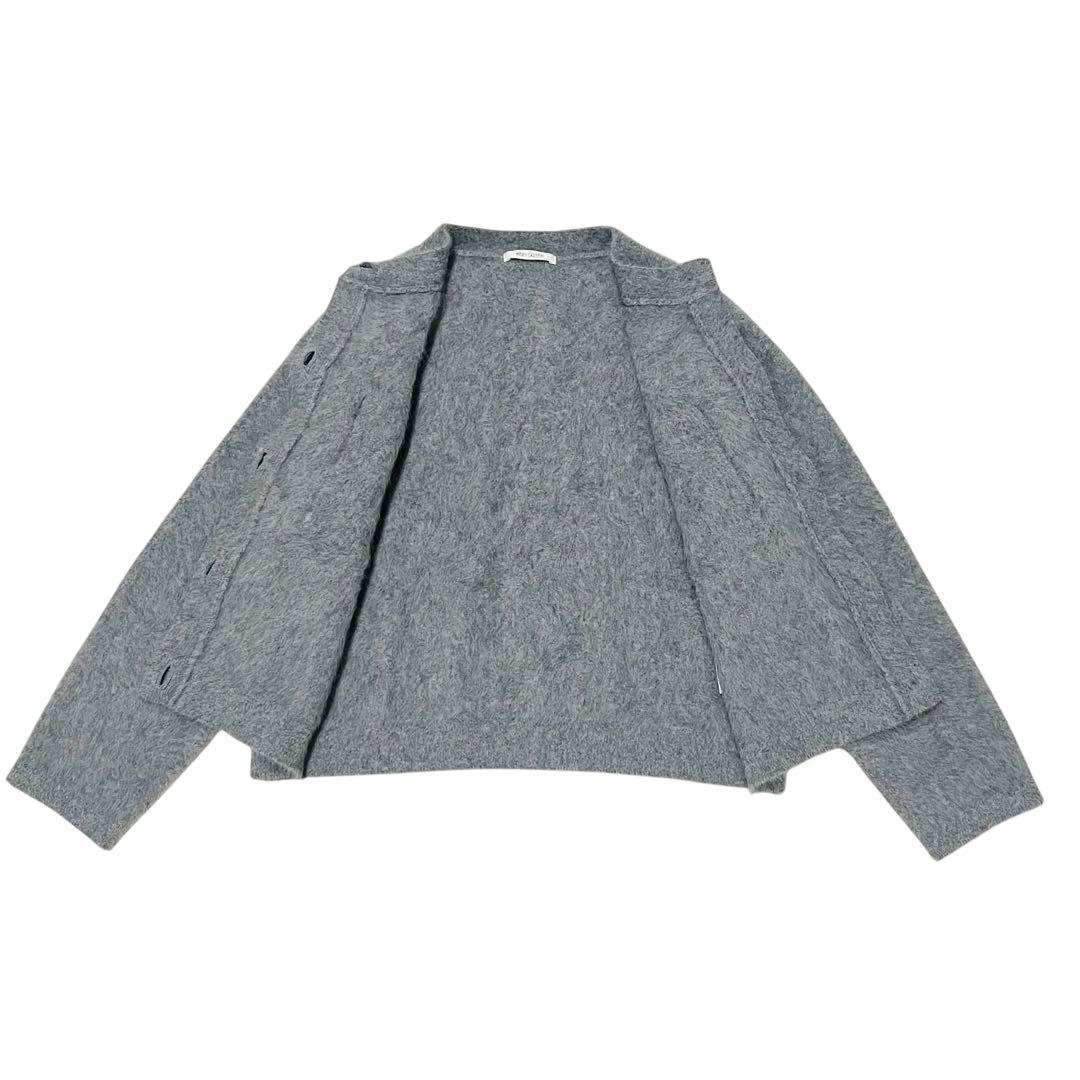 極美品✨　25AW whim gazette ファーボタンジャケット