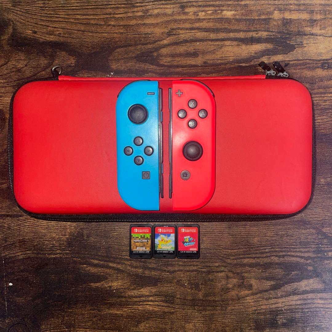 Switch ソフト/ジャンクJoy-Con/Switchカバー セット