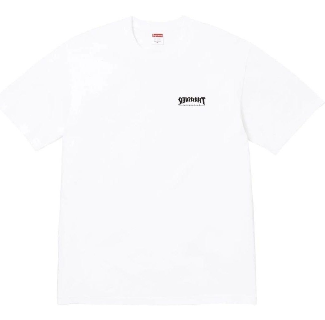 スラッシャー　シュプリーム　Cross Tee Tシャツ　XL　ホワイト　新品