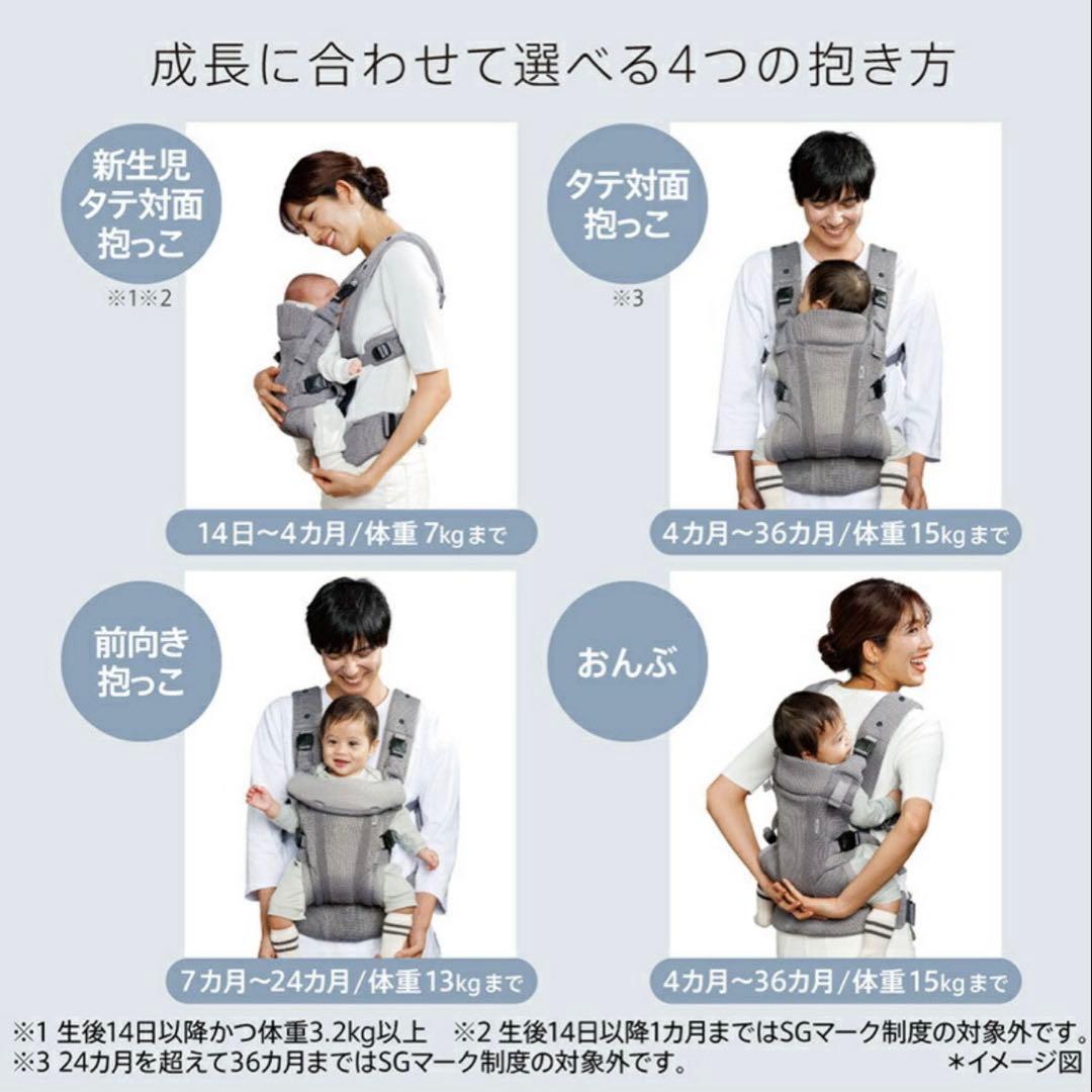 抱っこ紐 アップリカ　ラクリス