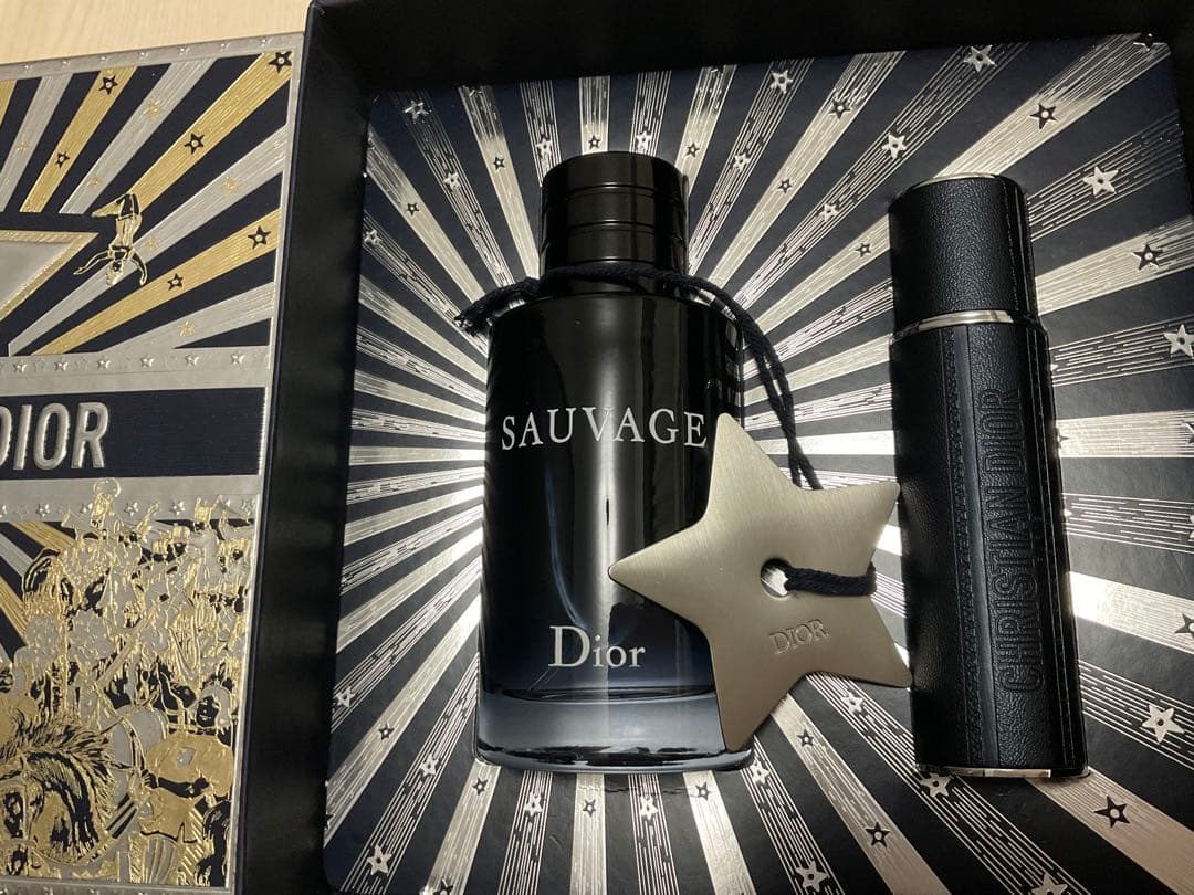 ディオール ソヴァージュ 香水セット 100ml + モバイルケース 10ml