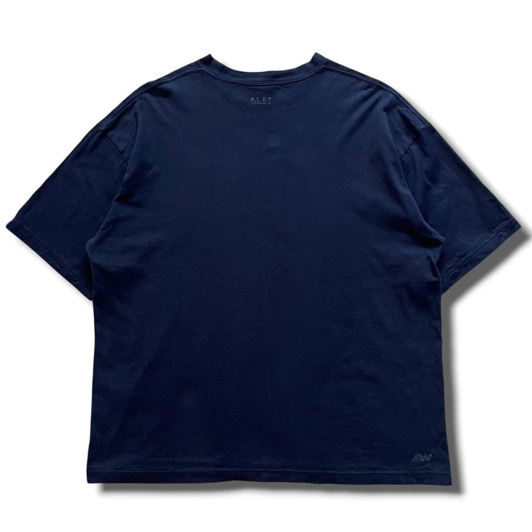 美品 ループウィラー ALBT ミドル ウェイト 吊り天竺 ビッグ Tシャツ L