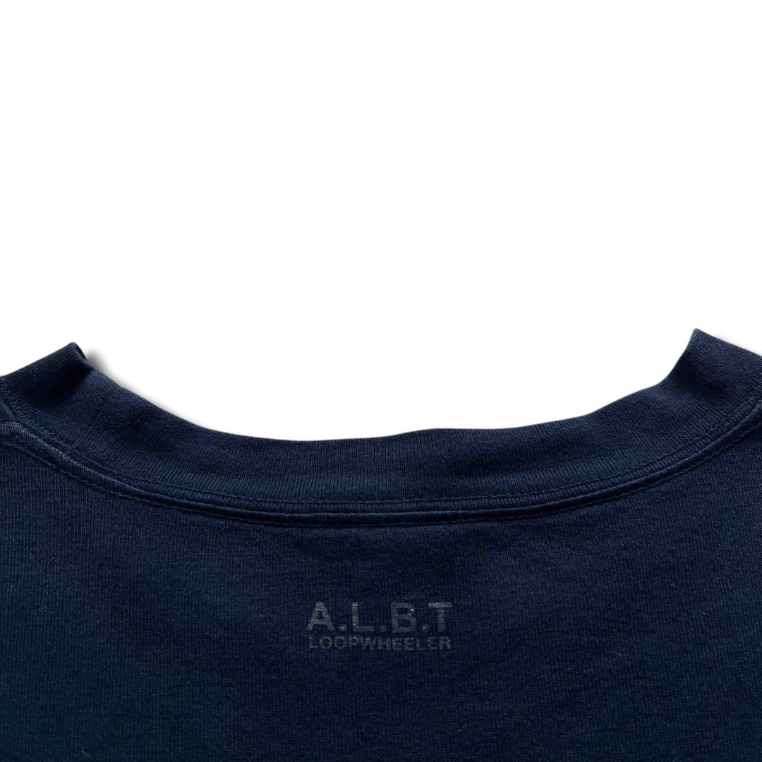 美品 ループウィラー ALBT ミドル ウェイト 吊り天竺 ビッグ Tシャツ L