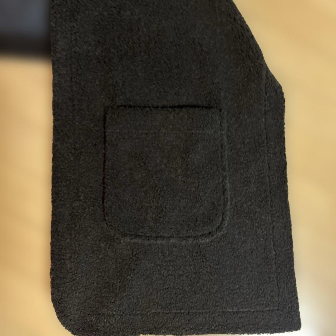 【美品】ハウントボアストールロング　ブラック