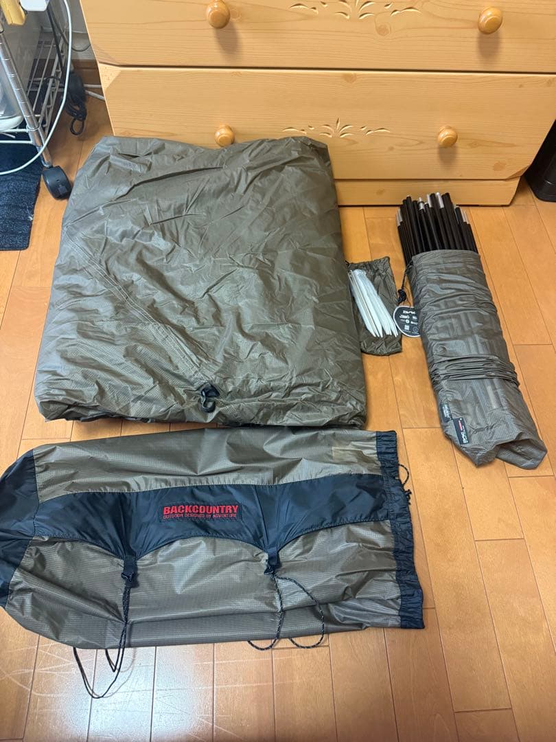 BACK COUNTRY オリソン　アルティメット　グランドシート付属