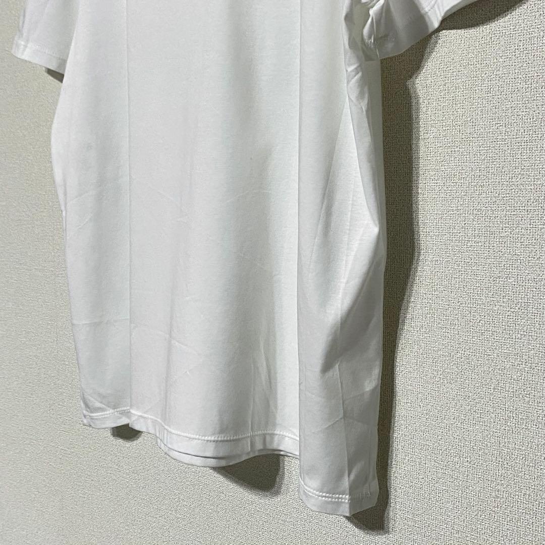 CHANEL・シャネル・Tシャツ・ツイード・コットン・白・ココマーク・M相当