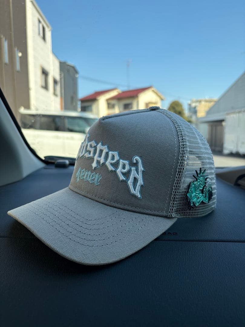 Godspeed nyc トラッカーハット