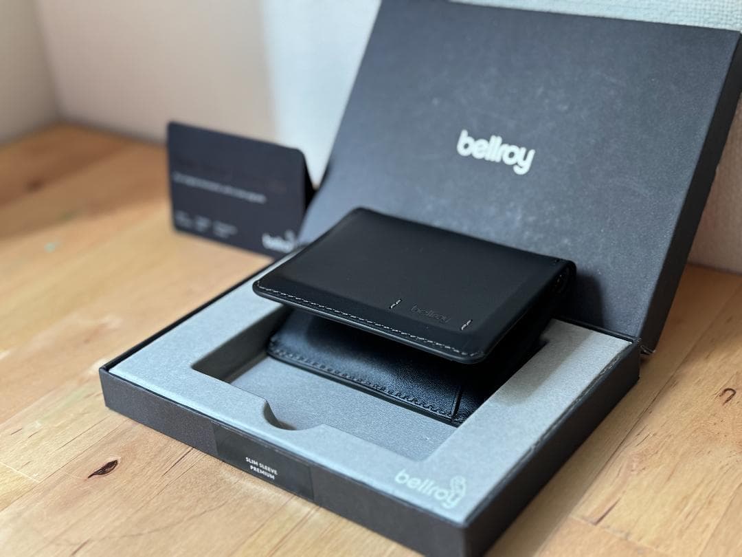 bellroy Slim Sleeve プレミアムエディション Black