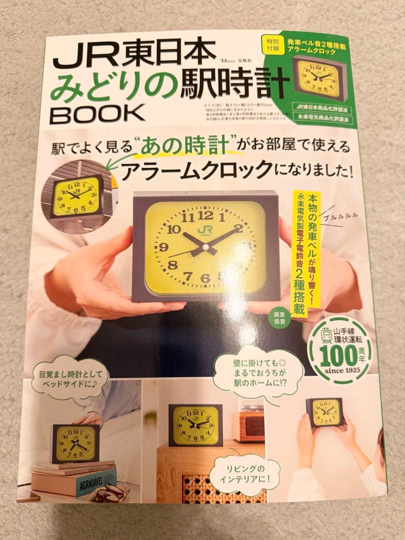 n*4様 JR東日本みどりの駅時計 BOOK